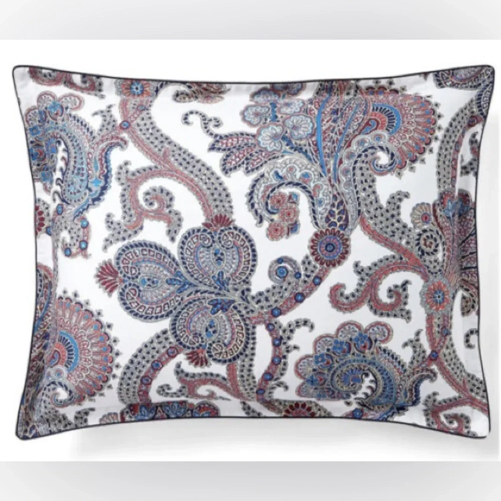 Lauren Ralph Lauren Carter Reversible King Duvet Cover Set + 2 Euro Shams